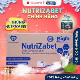 Thumbnail Thùng Sữa Hạt Nutrizabet 12 Hộp (30 Gói/Hộp) , Giúp Ổn Định Đường Huyết, Ngăn Ngừa Biến Chứng 1