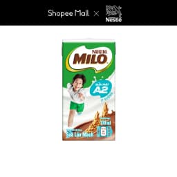 Thumbnail Thùng Sữa Lúa Mạch Nestle MILO A2 MỚI 12(4x110ml) 2