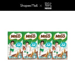 Thumbnail Thùng Sữa Lúa Mạch Nestle MILO A2 MỚI 12(4x110ml) 3
