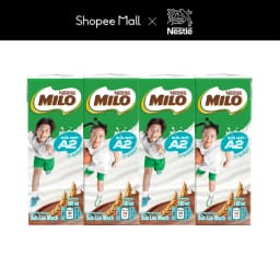Thumbnail Thùng Sữa Lúa Mạch Nestle MILO A2 MỚI 12(4x180ml) 2