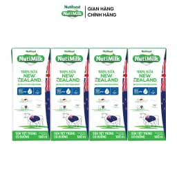 Thumbnail Thùng Sữa Tiệt Trùng New Zealand NutiMilk 180ml (Hộp 180ml x 48) 3
