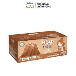 Thumbnail Thùng Thạch Trái Cây NuVi Vị Sữa Lúa Mạch 110ml (Túi 110ml x 24) 4