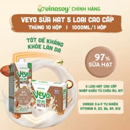 Thumbnail Thùng Veyo sữa hạt 05 loại cao cấp (10 hộp x 1 Lít) 1