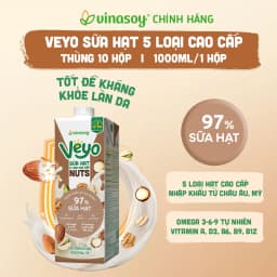 Thumbnail Thùng Veyo sữa hạt 05 loại cao cấp (10 hộp x 1 Lít) 3