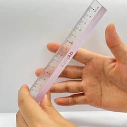 Thumbnail Thước Kẻ Nhựa KUSUMI Series Acrylic Mờ 15cm Hạn Chế Trầy Xước Chính Hãng Campus 3