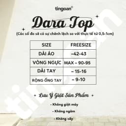 Thumbnail TINGOAN® - Áo croptop len hồng cổ vuông viền đen DARA TOP/PK PHIÊN BẢN MỚI NHẤT T6.2024 3