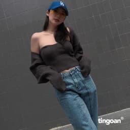 Thumbnail TINGOAN® - Áo set cardigan tặng kèm quây len xù xám WAY 2 SEXY V2XM/GR PHIÊN BẢN MỚI NHẤT T6/2024 2