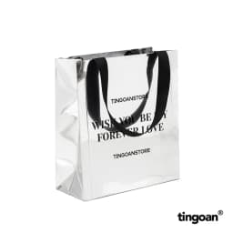 Thumbnail TINGOAN® - PHỤ KIỆN TÚI GIẤY BÌA MỀM BẠC TINGOAN QUAI ĐÍNH KEO 1