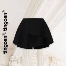 Thumbnail TINGOAN® - Quần váy cạp cao bèo 2 tầng chống nhăn đen HAZE SKORTS VER2/BL PHIÊN BẢN MỚI NHẤT T6/2024 1