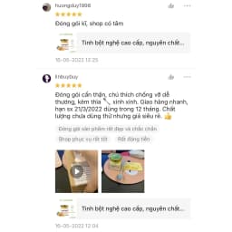 Thumbnail Tinh bột nghệ cao cấp HNT NATURAL PRODUCT TBN30G 3