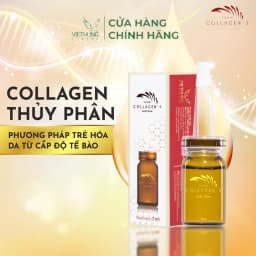 Thumbnail Tinh chất collagen tươi Vieskin Collagen Gold Shine căng bóng da, làm đẹp, trẻ hoá da và chăm sóc môi sau phun xăm 7ml 2