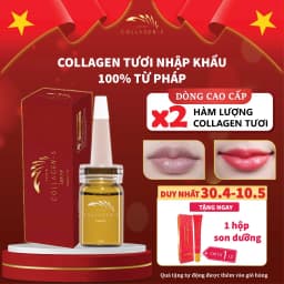 Thumbnail Tinh chất collagen tươi Vieskin Luxury dưỡng môi sau phun xăm, kích màu sắc nét, tự nhiên, siêu căng bóng, lọ 7ml 1