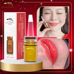 Thumbnail Tinh chất dưỡng kích màu môi sau phun xăm Vieskin GoldShine, collagen tươi kích màu sắc nét, tự nhiên, căng bóng, 7ml 2