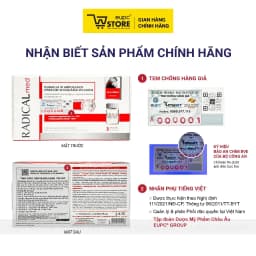 Thumbnail Tinh Chất Giúp Giảm Rụng Tóc Nữ Radical Med 3x5ml Dưỡng Ẩm, Cung Cấp Dưỡng Chất Cho Da Đầu EUPC STORE 3