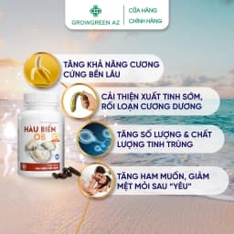 Thumbnail Tinh Chất Hàu Biển OB Tăng Cường Sinh Lý Nam, Hỗ Trợ Sức Khỏe Nam Giới ( Hộp 30v) Grow green az 3