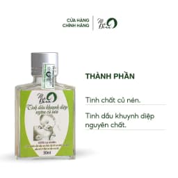 Thumbnail Tinh dầu khuynh diệp củ nén Mệ Đoan, kháng khuẩn, giữ ấm, xông phòng, thanh lọc không khí 3