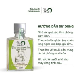 Thumbnail Tinh dầu khuynh diệp củ nén Mệ Đoan, kháng khuẩn, giữ ấm, xông phòng, thanh lọc không khí 4