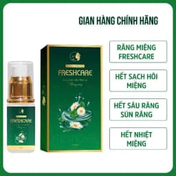 Thumbnail Tinh Dầu Răng Miệng Freshcare Thảo Dược Giúp Làm Sạch Răng Miệng, Khử Mùi Hôi, Hơi Thở Thơm Tho Lọ 15ml 1