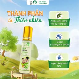 Thumbnail - Tinh dầu tràm bi lăn Mệ Đoan thiết kế dạng lăn nhỏ gọn tiện lợi, phòng chống cảm gió, giữ ấm cơ thể dung tích 10 4