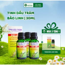 Thumbnail Tinh dầu tràm cho bé nguyên chất dung tích 10ml & 30ml - Tràm Bảo Linh tắm cho bé, giữ ấm, phòng cảm 2