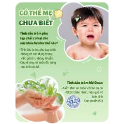 Thumbnail Tinh dầu tràm Mệ Đoan nguyên chất giữ ấm, đuổi muỗi, phòng cảm lạnh cho bé 5ml 3