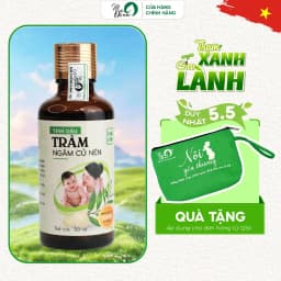 Thumbnail Tinh dầu tràm ngâm củ nén Mệ Đoan giữ ấm kháng khuẩn đuổi muỗi giữ ấm 50ml 1