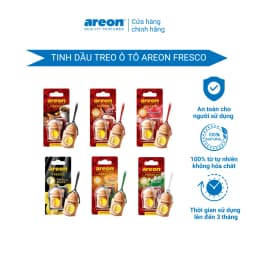 Thumbnail Tinh Dầu Treo Xe Areon, khử mùi hôi, hương thơm tự nhiên, 100% an toàn sức khỏe, tiêu chuẩn châu Âu 1
