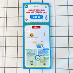 Thumbnail Tờ công thức Lí lớp 6,7,8 chương trình mới, dùng cho cả 3 bộ sách Kết nối, Chân trời, Cánh diều - Nhà sách Ôn luyện 2