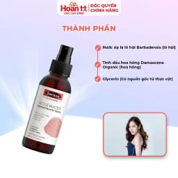 Thumbnail Toner Xịt Khoáng Dưỡng Ẩm Da Swisse SC Rosewater Hydrating Mist Tone- Nước Hoa Hồng Dưỡng Da Chăm Sóc Và Giúp Tái Tạo Da 3