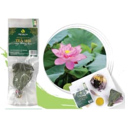 Thumbnail Trà Bông Sen Tây Hồ - Trà Sen ướp xổi sấy thăng hoa, Hương vị thanh mát, thơm ngon tự nhiên 1