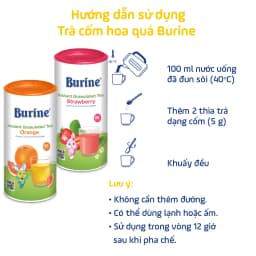 Thumbnail Trà cốm hoa quả Burine bổ sung Vitamin C, tăng đề kháng 1