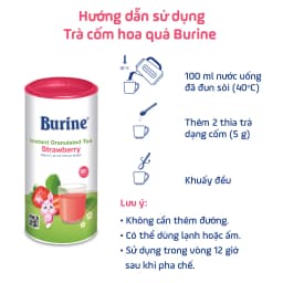 Thumbnail Trà cốm hoa quả Burine - Vị Dâu tây giúp hỗ trợ giảm viêm nhiễm, tăng đề kháng (Bé từ 6 tháng)_HiPP 3