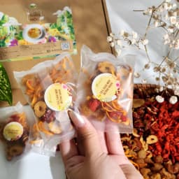 Thumbnail Trà Đông Trùng Tứ Vị Mộc Hương Sơn – Trà Thảo Mộc, Quà Tặng Sức Khỏe Hộp 30 gói kèm quà tặng 3