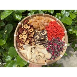 Thumbnail Trà gừng đường nâu thảo mộc Camifarm (1/2 viên đường nâu, nụ hồng, táo đỏ, gừng, kỳ tử, long nhãn) hỗ trợ giảm bụng kinh 3
