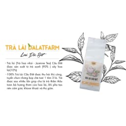 Thumbnail Trà Lài Cầu Đất Dalat Farm Loại Đặc Biệt - Túi thiếc 110Gr 2