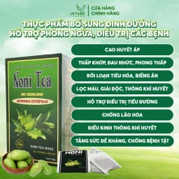 Thumbnail Trà Nhàu Túi Lọc Noni Tea Hương Thanh, Giúp Thanh Nhiệt, Hỗ Trợ Giải Độc Và Tăng Đề Kháng, Hộp 120 Túi. 2