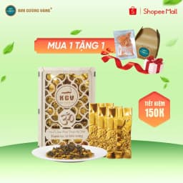 Thumbnail Trà Ô Long Đông Trùng Hạ Thảo Kim Cương Vàng - Hỗ Trợ Giải Độc Gan, Giảm Căng Thẳng (110Gr/Hộp Gỗ) 2