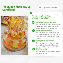 Thumbnail Trà Thảo Mộc, Trà Dưỡng Nhan, Trà Thanh Nhiệt Camifarm Hộp 30 Gói Đẹp Da, An Thần Dễ Ngủ, Thanh Nhiệt, Thon Gọn Dáng 2