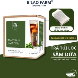Thumbnail Trà túi lọc SÂM DỨA B'LAO FARM 100% trà trà xanh lá dứa trà tiên nguyên chất thơm đậm vị trà tốt cho sức khỏe 1