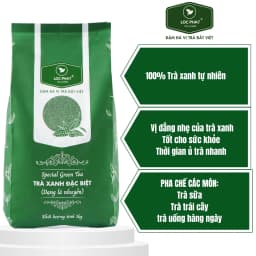 Thumbnail Trà Xanh Đặc Biệt Dạng Lá Nhuyễn Lộc Phát 1kg 1