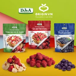 Thumbnail Trái Cây Sấy Giòn DJ&A Úc - Tốt cho sức khỏe - Bổ sung dinh dưỡng, đẹp da, ngăn ngừa lão hóa - Thay kẹo cho bé 2