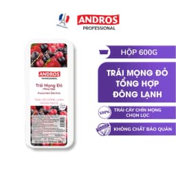 Thumbnail Trái Mọng Đỏ Tổng Hợp Đông Lạnh - Không chất bảo quản - Trái cây đông lạnh ANDROS IQF (Chỉ giao HCM) 2