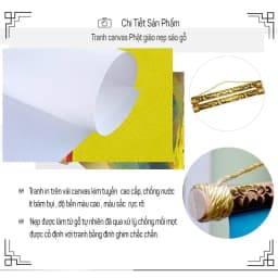 Thumbnail Tranh Phật Giáo - Đức Phật A Di Đà - Vải Canvas 1