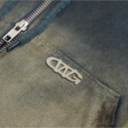 Thumbnail TRASH FULLZIP HOODIE BLUE / Áo hoodie vải jeans / GAMBLE WORLDWIDE 4