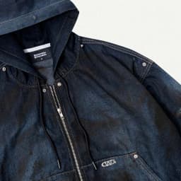 Thumbnail TRASH FULLZIP HOODIE V.2 / BASALT / GAMBLE WORLDWIDE 2