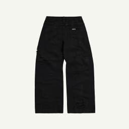 Thumbnail TRASH JEANS BLACK / Quần jeans cạp trễ / GAMBLE WORLDWIDE 1