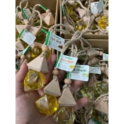 Thumbnail Treo Tinh Dầu Thiên Nhiên AroMazz Treo Xe Tủ Quần Áo Khử Mùi Lọc Không Khí Đuổi Côn Trùng An Toàn10ml 1