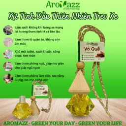 Thumbnail Treo Xe Tinh Dầu Vỏ Quế Tinh Dầu Thiên Nhiên AroMazz Treo Xe Treo Tủ Quần Áo Treo Nhà Vệ Sinh Chai Tiện Lợi 10ml 1