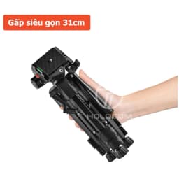 Thumbnail Tripod Điện Thoại Chân Máy Ảnh Để Bàn 63cm Cao Cấp Đa Năng Xoay 360 Độ - HOLOCOM 2