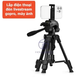 Thumbnail Tripod Điện Thoại Chân Máy Ảnh Để Bàn 63cm Cao Cấp Đa Năng Xoay 360 Độ - HOLOCOM 3